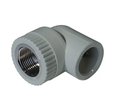 Уголок комб. PP-R ВР 25мм х 3/4 серый (25/100) 44173 купить в Магнитогорске