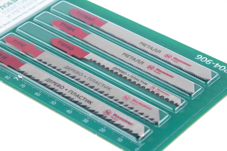 Пилки для лобзика HAMMER JG WD-PL-MT set No6 (5pcs) купить в Магнитогорске