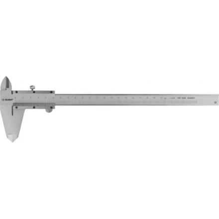 Штангенциркуль ЗУБР &quot;ЭКСПЕРТ&quot;, ШЦ-I-200-0,05,нониусный, сборный корпус, нержавеющая сталь, 200мм,шаг измерения 0,05мм 34512-200 купить в Магнитогорске