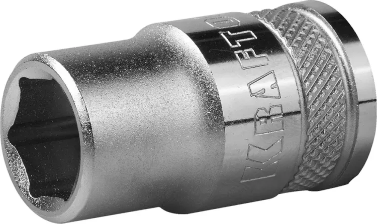 Торцовая головка KRAFTOOL "INDUSTRIE QUALITAT", Cr-V, FLANK, хромосатинированная, 1/2", 12 мм 27805-12_z01 купить в Магнитогорске