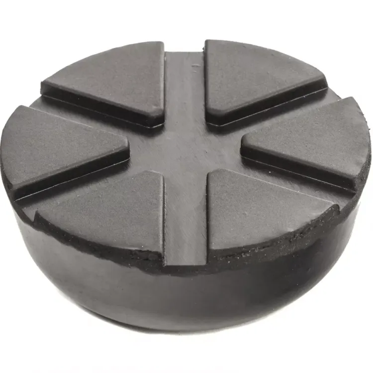 Резиновая опора для подкатного домкрата универсальная D=89 mm d=60 mm H=35 mm MATRIX 50910 купить в Магнитогорске