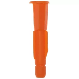 Дюбель ЗУБР &quot;МАСТЕР&quot; универсальный полипропиленовый, с бортиком, 6 х 52 мм, 12 шт 4-301186-06-052