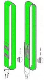 Строп текстильный кольцевой СТК 3 т L=8 м SF6 75 мм купить в Магнитогорске