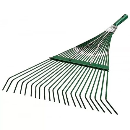 Грабли веерные RACO усиленные, 22 плоских зубца, эпоксидное покр., 550мм 4231-53/740 купить в Магнитогорске