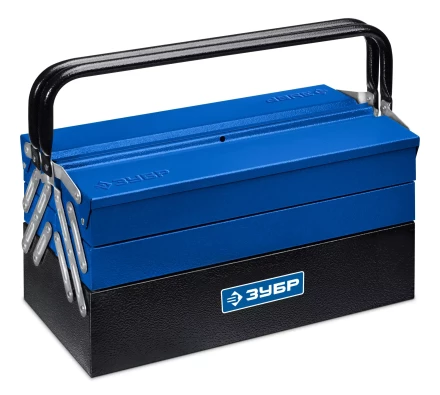 ЗУБР ЯРУС-5/17, 430 х 210 х 205 мм, (17), Металлический раздвижной ящик для инструментов, Профессионал (38356-17) купить в Магнитогорске