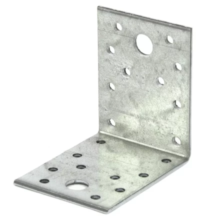 Крепежный уголок 2,5мм КU 70x70x55 мм Россия Сибртех 464033 купить в Магнитогорске