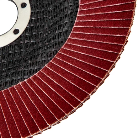 Круг лепестковый торцевой БАЗ КЛТ-1, зернистость Р 120(10Н), 150 х 22.2 мм,  Россия 74023 купить в Магнитогорске