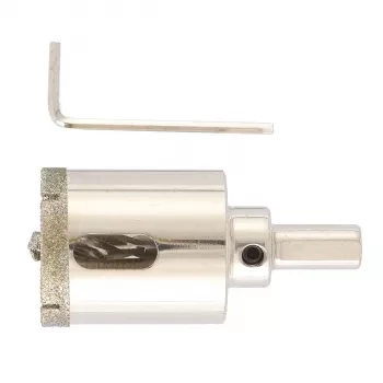 Сверло алмазное по керамограниту 45 х 67 мм 3-гранный хвостовик MATRIX 726453 купить в Магнитогорске