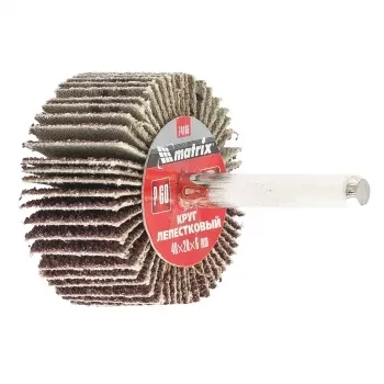 Круг лепестковый для дрели 40 х 20 х 6 мм P 60 MATRIX 74166 купить в Магнитогорске