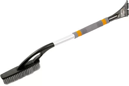 Щетка-сметка для снега со скребком автомобильная 850 мм / STELS 55298 купить в Магнитогорске