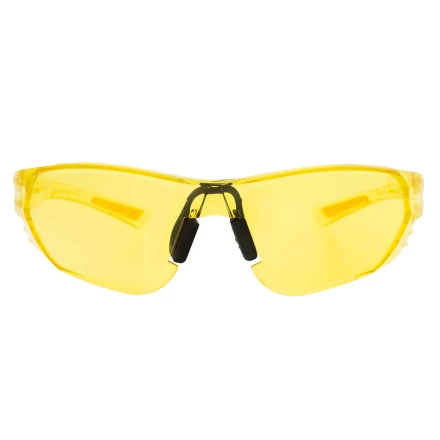 Очки защитные открытые Denzel 89199, поликарбонатные, желтая линза купить в Магнитогорске