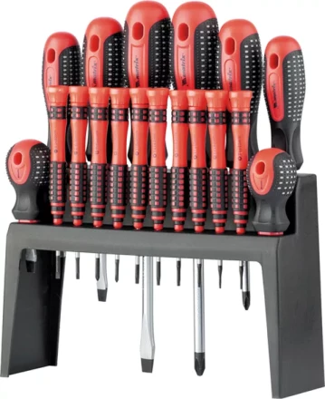 Набор отверток Fusion на подвесной полке 18 шт., CrV Matrix 11452 купить в Магнитогорске