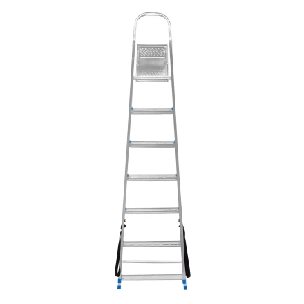 Стремянка Сибртех 97839, 7 ступеней, стальная, оцинкованная купить в Магнитогорске
