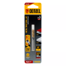 Сверло спиральное по металлу Denzel 3 x 61мм, Р6М5, Golden Tip, многогранная заточка, 2шт., 718268 купить в Магнитогорске