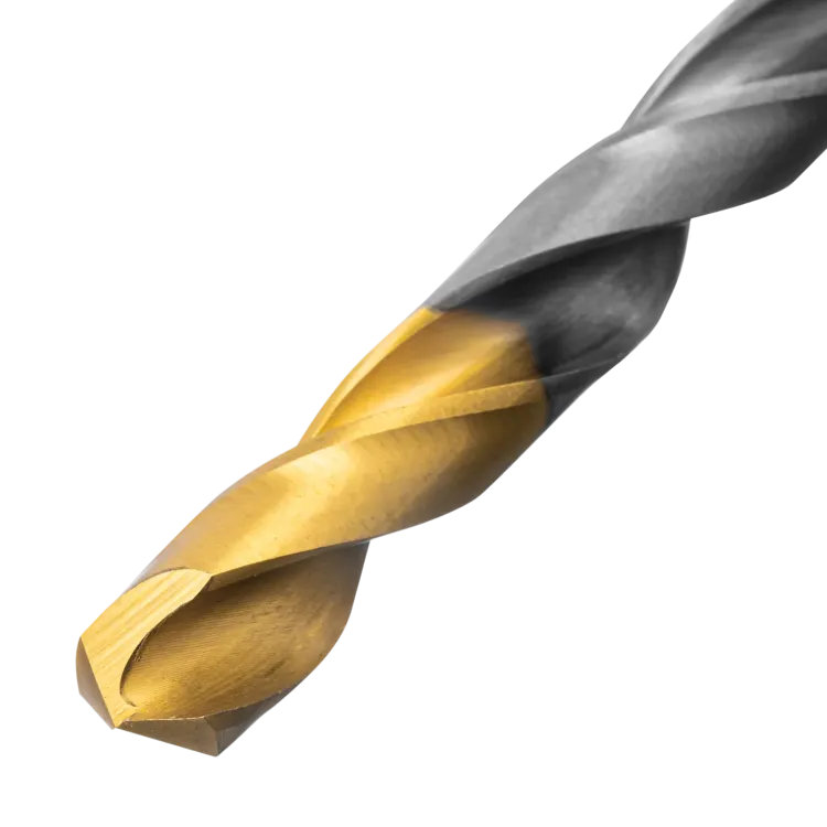 Набор сверл по металлу Denzel 723001, 1-10 мм, Р6М5-TiN, Golden Tip, 10 шт купить в Магнитогорске