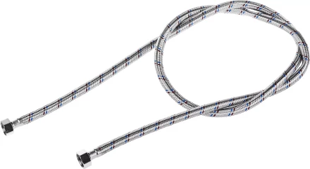 Подводка гибкая ЗУБР для воды, оплетка из нержавеющей стали, г/г 1/2&quot; - 1,8м 51005-G/G-180 купить в Магнитогорске