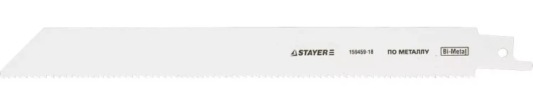 Полотно STAYER "PROFI" S1122EF для сабельной эл. ножовки Bi-Met, тонколистовой, профильн металл, нерж сталь, цвет мет 159459-18 купить в Магнитогорске