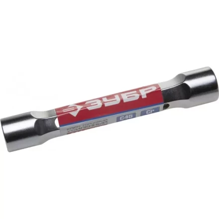 Ключ торцовый ЗУБР &quot;МАСТЕР&quot; двухсторонний, усиленный, шестигранный профиль, 22х24мм 27190-22-24 купить в Магнитогорске