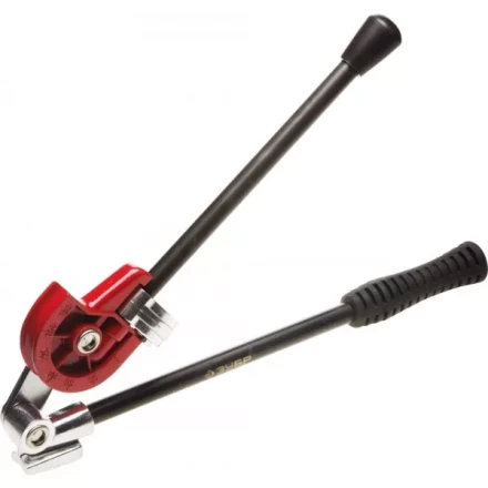 Трубогиб ЗУБР &quot;ЭКСПЕРТ&quot; для точной гибки труб из мягкой меди, алюминия, тонкостенной стали под углом до 180град, 10мм 23524-10 купить в Магнитогорске