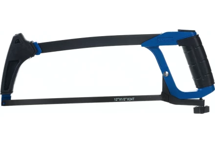 Ножовка ЗУБР &quot;МАСТЕР&quot; по металлу, биметаллическое полотно, усиленная рамка, металлическая обрезиненная ручка, 300 м 15774_z02 купить в Магнитогорске