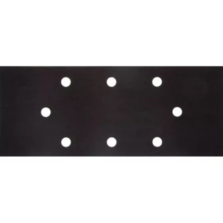 Лист шлиф. универсал. URAGAN &quot;Оптимален для твердых пород дерева&quot; 8 отверстий по линии, для ПШМ, P320, 93х230мм, 50шт 907-22102-320-50 купить в Магнитогорске