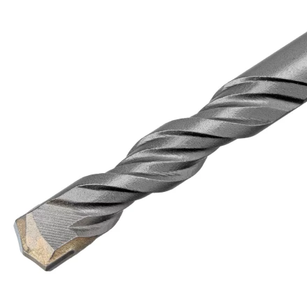 Бур по бетону Denzel, 8 x 110 мм, двойная спираль, три пылеотводящие кромки, 705010 купить в Магнитогорске