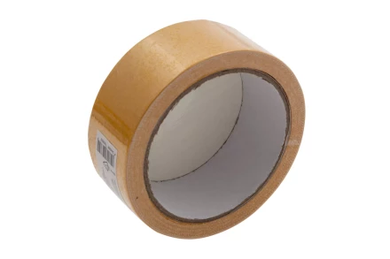 Лента клейкая двусторонняя, 38 мм х 10 м, на тканевой основе Сибртех 888105 купить в Магнитогорске