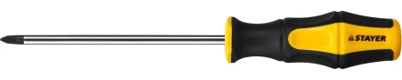 Отвертка STAYER &quot;MASTER&quot; &quot;HERCULES&quot;, Сr-V, противоскользящая рукоятка, PH1x150мм 25052-1-15_z02 купить в Магнитогорске