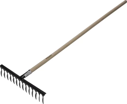 Грабли ЗУБР садовые с черенком, 14 витых зубцов 4-39581-14 купить в Магнитогорске