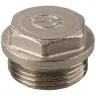 Заглушка GENERAL FITTINGS, 6-ти гранная головка с прижимной шайбой, латунь, наружная резьба, 1" 51100-1 купить в Магнитогорске