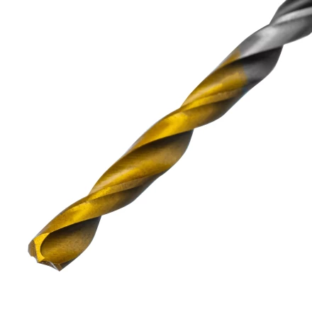 Сверло спиральное по металлу 3,2 x 65мм, Р6М5, Golden Tip, многогранная заточка, 2шт. Denzel 718269 купить в Магнитогорске