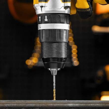 Набор сверл по металлу Denzel 723002, 1,5-6,5мм, Р6М5-TiN, Golden Tip, 13 шт купить в Магнитогорске