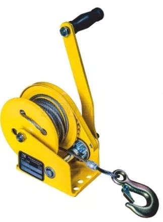 Лебедка ручная с тормозом LRT 1800 канат LB купить в Магнитогорске