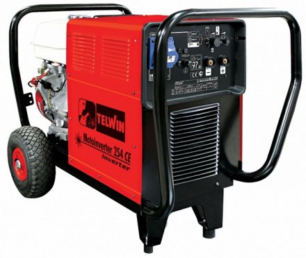 Инверторный сварочный бензогенератор Telwin MOTOINVERTER 254 CE двигатель HONDA Telwin купить в Магнитогорске