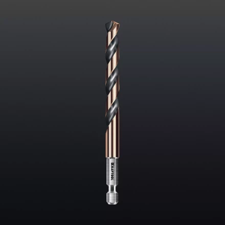 Набор сверл по металлу, хвостовик НЕХ-1/4, сталь М35-Со5% 29652-H10 купить в Магнитогорске