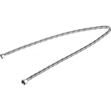 Подводка гибкая STAYER для воды, оплетка из нержавеющей стали, г/г 1/2&quot; - 1м 51015-G/G-100 купить в Магнитогорске