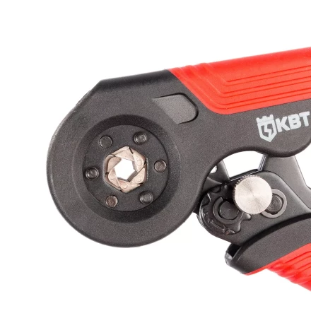 Пресс-клещи КВТ ПКВш-10А для опрессовки втулочных наконечников до 10 мм (101398) купить в Магнитогорске