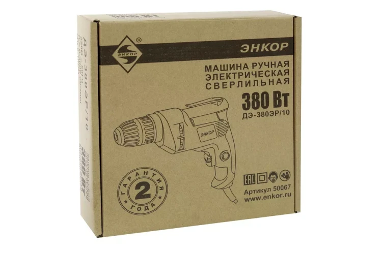 Дрель ДЭ-380ЭР/10 50067 купить в Магнитогорске