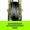 Лебедка рычажная гаражная HITCH CP 2002 2000 кг канат 2.8 м двойной храповый механизм (SZ073185) купить в Магнитогорске