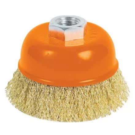 Щетка чашечная для шлифмашин 100мм M14 BS Кратон 1 11 02 005 купить в Магнитогорске