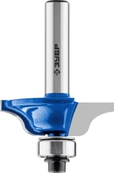 ЗУБР 38.1 x 18 мм, радиус 6.3 мм, фреза кромочная калевочная №6, Профессионал (28707-38.1)