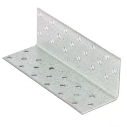 Крепежный уголок равносторонний  2,0 мм KUR 40x40x120 мм Россия Сибртех 46586