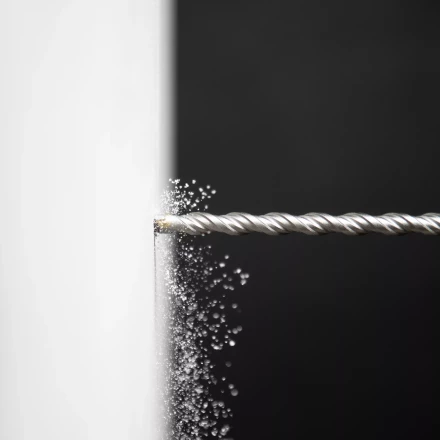 Бур по бетону Denzel, 8 x 260 мм, двойная спираль, три пылеотводящие кромки, 705014 купить в Магнитогорске