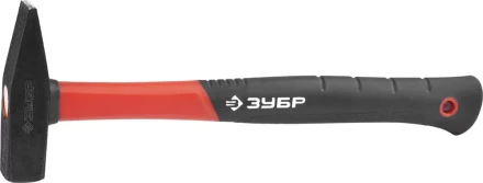 Молоток с фиберглассовой рукояткой, ЗУБР &quot;МАСТЕР&quot; 20020-05, кованый, 500 г 20020-05 купить в Магнитогорске