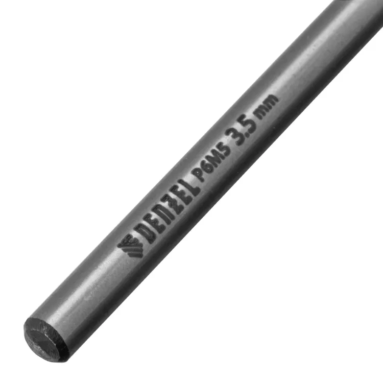 Сверло спиральное по металлу 3,5 x 70мм, Р6М5, Golden Tip, многогранная заточка, 2шт. Denzel 718270 купить в Магнитогорске