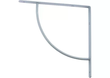 Кронштейн арочный выгнутый 200х200х20 мм серебряный СИБРТЕХ 94058 купить в Магнитогорске