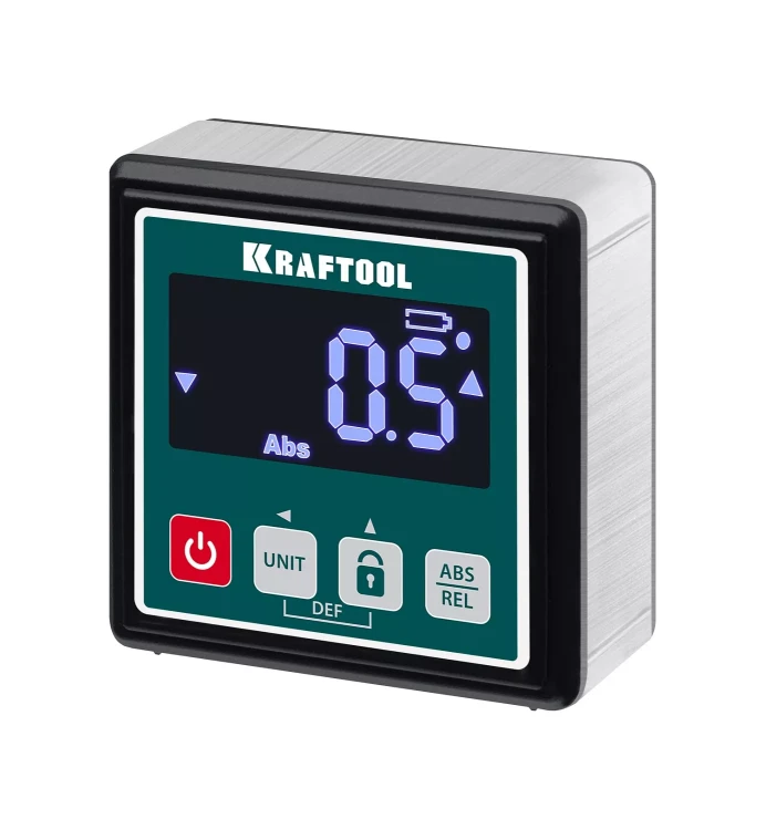 Уровень-уклономер электронный KRAFTOOL 4Х90° KOMPAKT 34687 купить в Магнитогорске