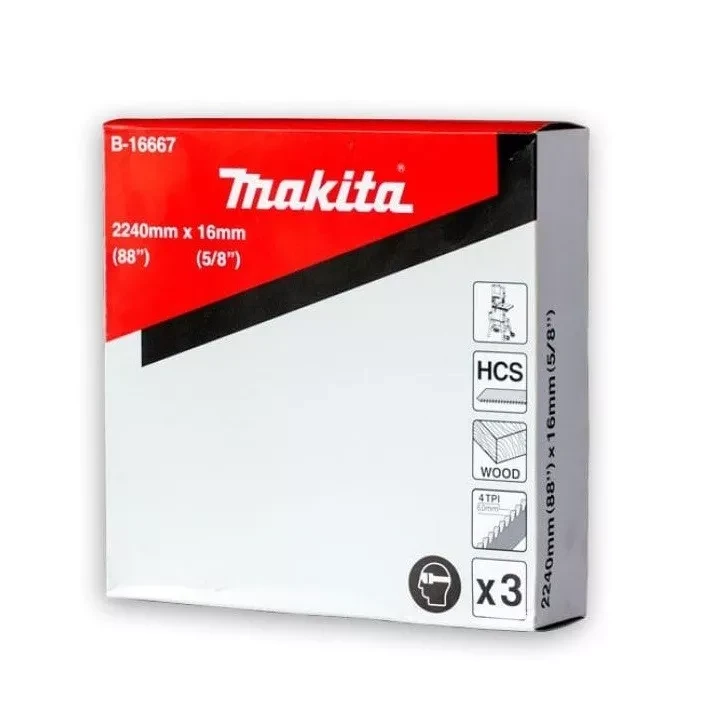 Набор полотен Makita B-16667 для ленточной пилы купить в Магнитогорске