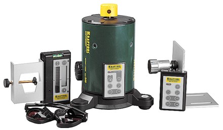 Набор ROTARY LASER, KRAFTOOL 1-34750-H6: Нивелир лазерный, самовыравнивающийся, 6 предметов 1-34750-H6 купить в Магнитогорске