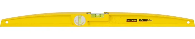 Уровень STAYER "PROFI" WINMax литой усиленный, 2 цельные противоудар ампулы, фрезерован базовая поверхность, 60см 34713-060_z01 купить в Магнитогорске